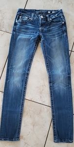 Miss Me Jeans 27inch, Blue low-rise